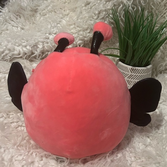 Andreina the pink monarch butterfly 8” Squishmallow - Picture 2 of 4